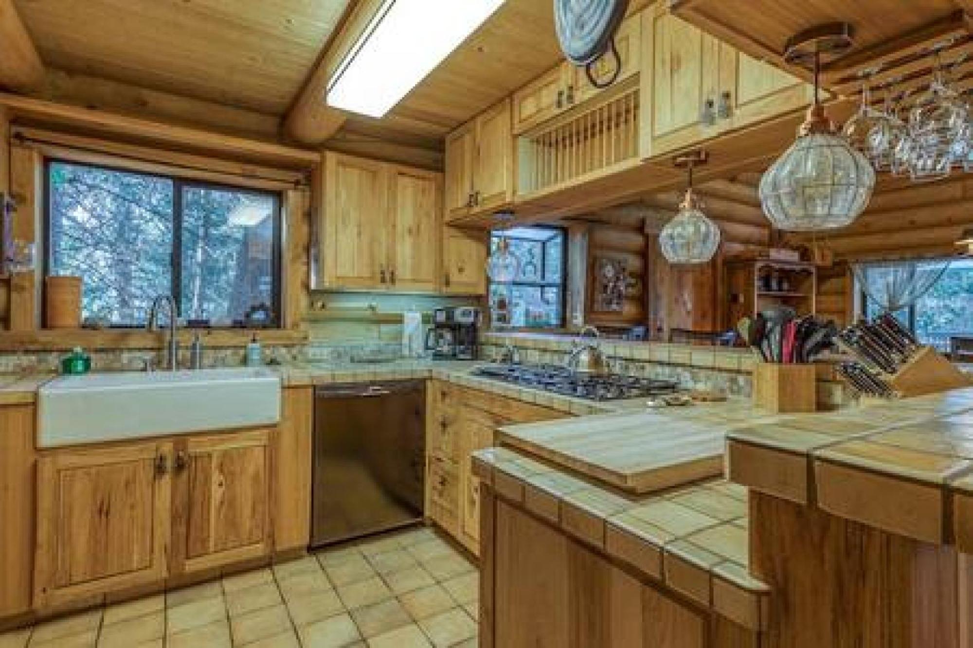 Eagles Nest - Natural Log Cabin With Guest House Idyllwild Eksteriør bilde
